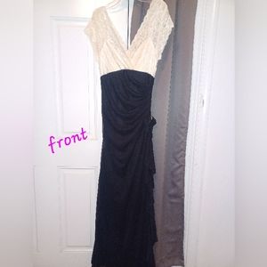 Black and white dress